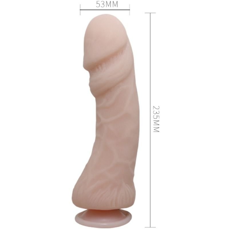 BAILE - DILDO REALISTA NATURAL DO PÊNIS GRANDE 23.5 CM - Imagem 4