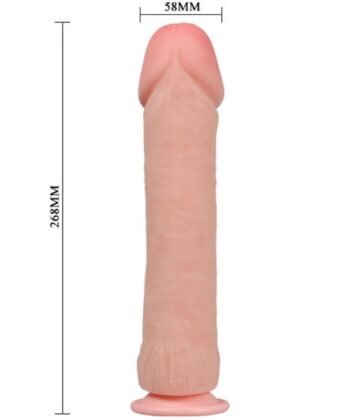 Visão alternativa de BAILE - DILDO REALÍSTICO NATURAL DO PÊNIS GRANDE 26 CM