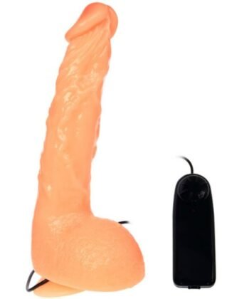 BAILE - DILDO DE VIBRAO DE PÊNIS COM SENSAO REALÍSTICA DE VIBRAO