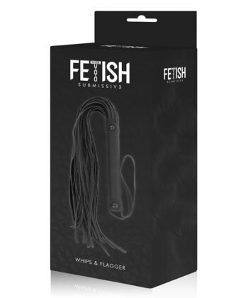 FETISH SUBMISSIVE - CHICOTE DE COURO VEGANO