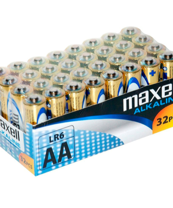 MAXELL - PACK ALCALINA AA LR6*32 UDS