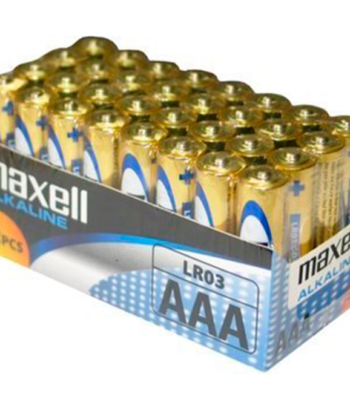 MAXELL - PACOTE DE BATERIAAAA LR03 * 32 UDS