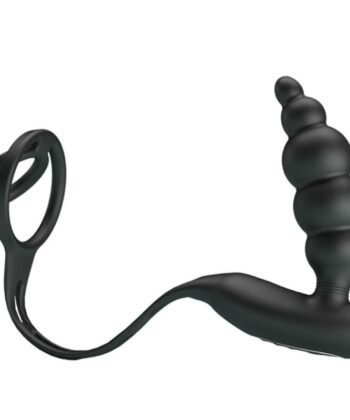 PRETTY LOVE - ANÉIS PARA PÊNIS COM PLUG VIBRADOR