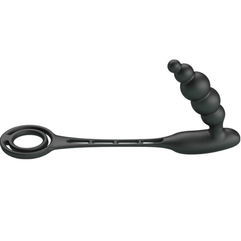PRETTY LOVE - ANÉIS PARA PÊNIS COM PLUG VIBRADOR - Imagem 2