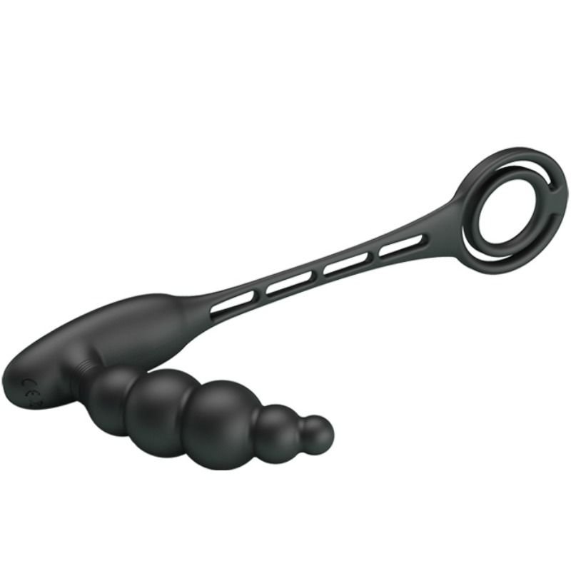 PRETTY LOVE - ANÉIS PARA PÊNIS COM PLUG VIBRADOR - Imagem 4