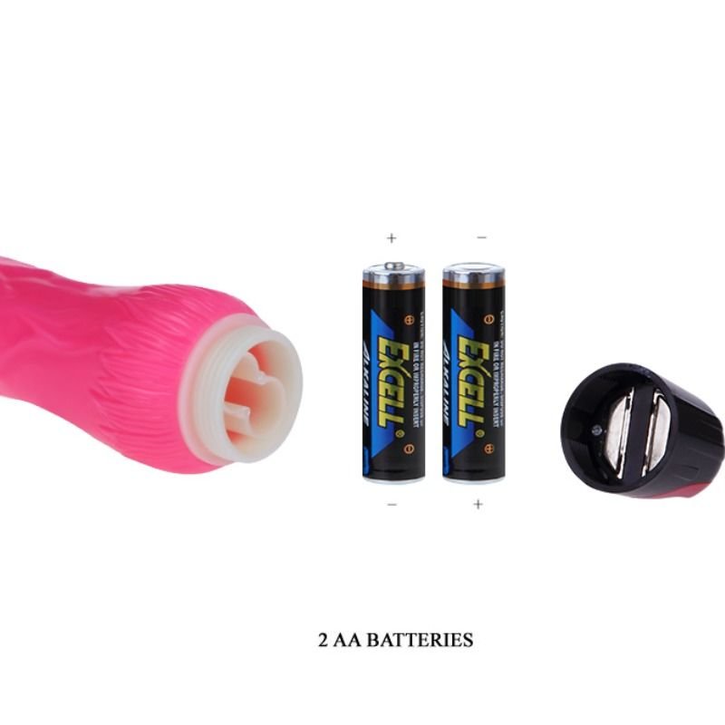 BAILE - VIBRADOR DAAPLY PLEASURE MULTISPEED ROSA - Imagem 3