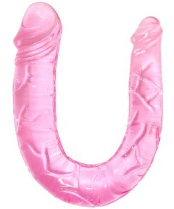 BAILE - DUPLO DONG DILDO ROSA DUPLO
