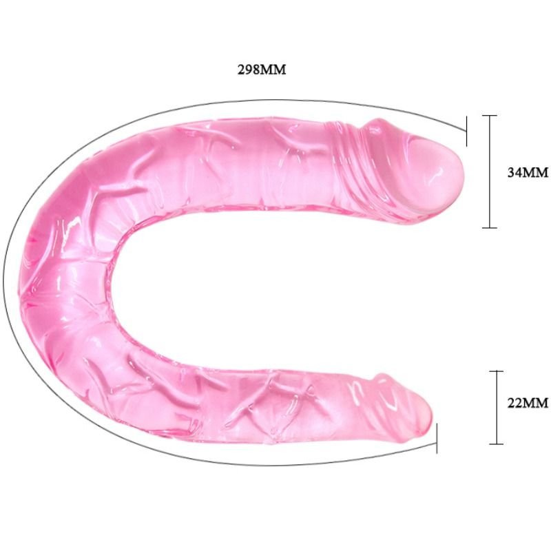 BAILE - DUPLO DONG DILDO ROSA DUPLO - Image 3