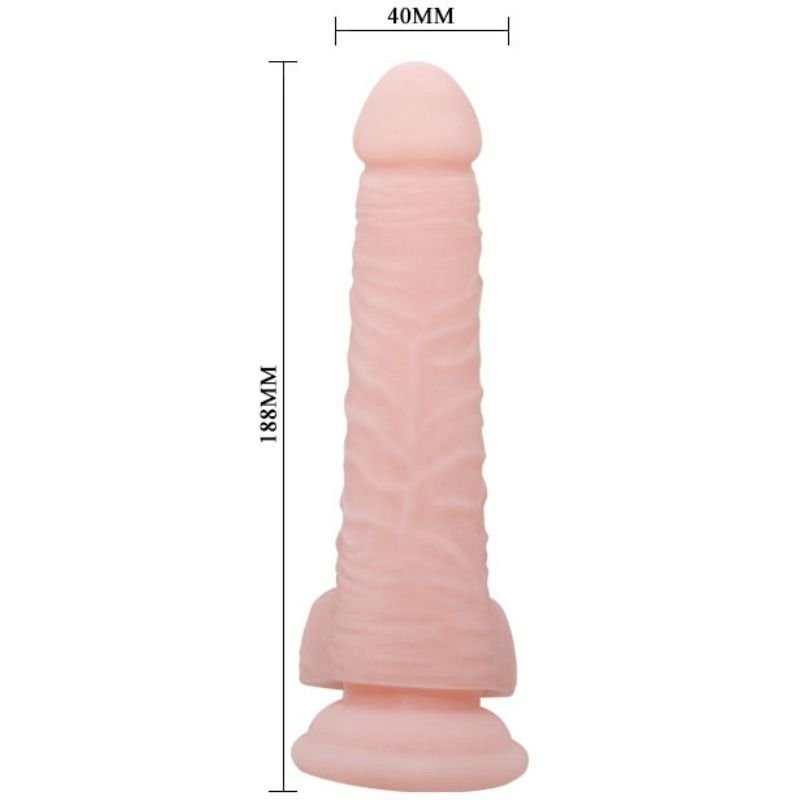 BAILE - SUPER DILDO REALÍSTICO NATURAL 18.8 CM - Image 3