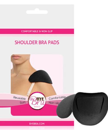 BYE-BRA - SUPORTE PROTETORES DE OMBRO PRETO