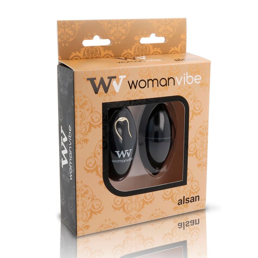 WOMANVIBE - ALSAN EGG CONTROLE REMOTO PRETO SILICONE PRETO - Image 2