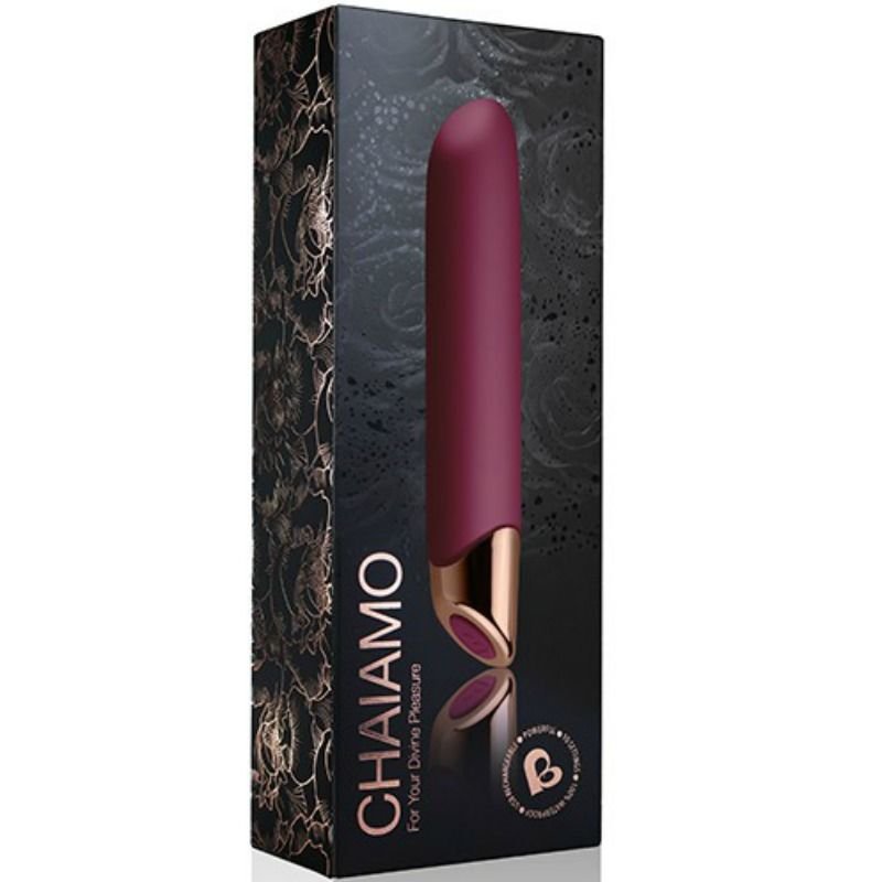 ROCKS-OFF - VIBRADOR BORDEAUX CHAIAMO - Imagem 3