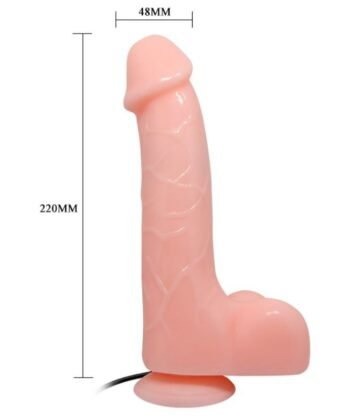 Visão alternativa de BAILE - VIBRADOR REALISTA NATURAL BARBARA 22 CM