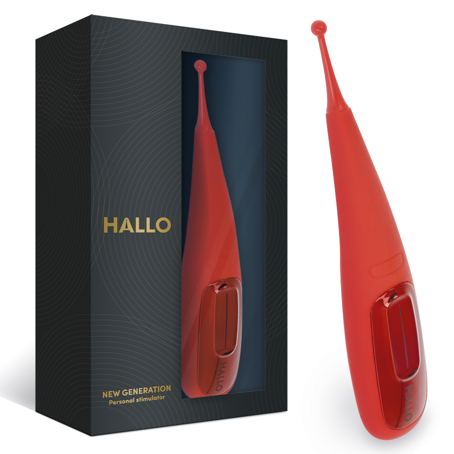 HALLO - FOCUS VIBRATOR RED - Image 3