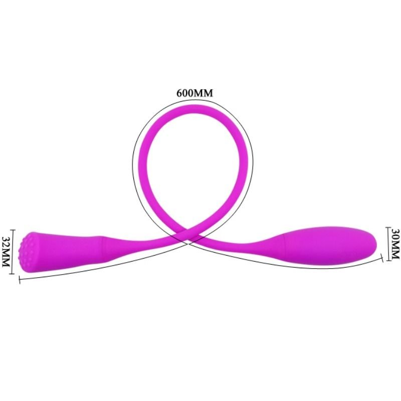 PRETTY LOVE - SMART VIBRADOR SNAKY VIBE 2 MOTORES - Imagem 5