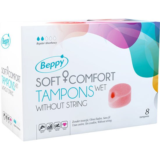 BEPPY – Tampões Soft Comfort Wet 8 unidades
