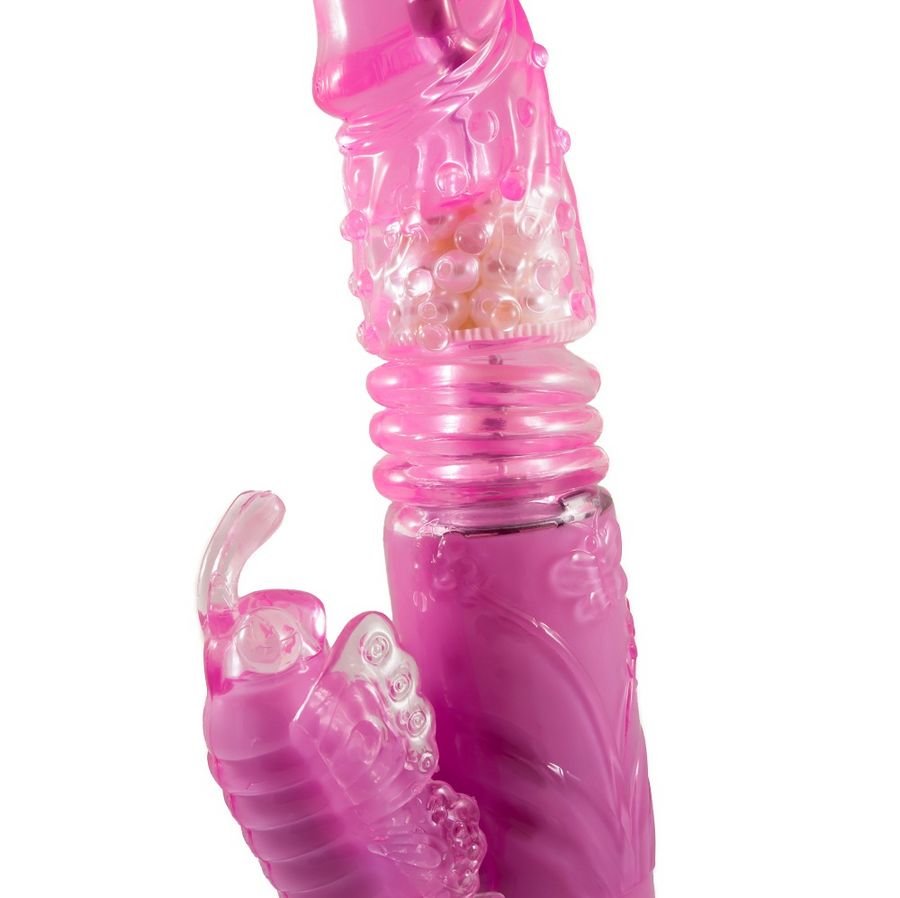 BAILE - TRAVEL PARTNER UP & DOWN ROTATOR RABBIT ROSA - Imagem 2