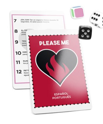 ARIA - JUEGO EROTICO PICANTE CARTAS + 3 DADOS