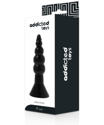 ADDICTED TOYS - PLUG ANAL 17 CM PRETO - Imagem 3