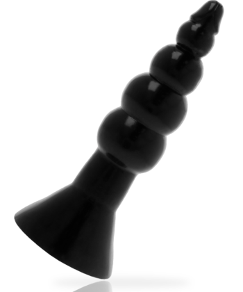 ADDICTED TOYS - PLUG ANAL 17 CM PRETO