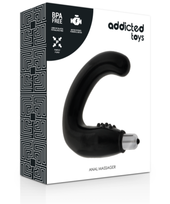 Visão alternativa de ADDICTED TOYS - MASSAGEIRO ANAL PRETO