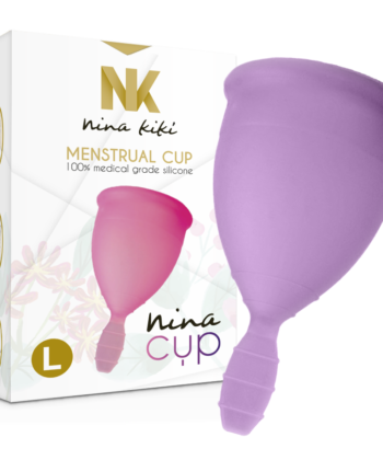 NINA KIKÍ - COPO MENSTRUAL ROXO - TAMANHO L