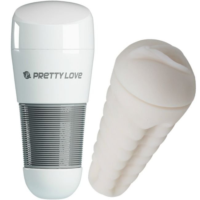 PRETTY LOVE - MASTURBADOR DE VAGINA KITTY WHITE - Image 3