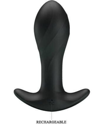 Visão alternativa de PRETTY LOVE - VIBRADOR ANAL PRETO PRETO AMOR