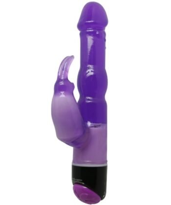 BAILE - VIBRADOR WAVES OF PLEASURE FANTASY COM COELHO LILS 23 CM