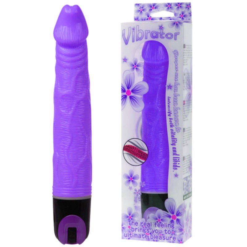 BAILE - VIBRADOR DE MULTIVELOCIDADE 21.5 CM ROXO - Imagem 2