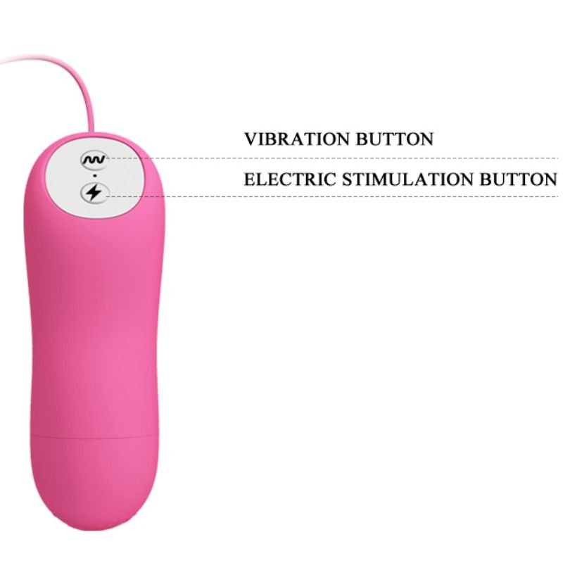 BAILE – ESTIMULADOR DE MAMILOS COM VIBRAÇÃO E ELETROESTIMULAÇÃO FÚCSIA - Imagem 3