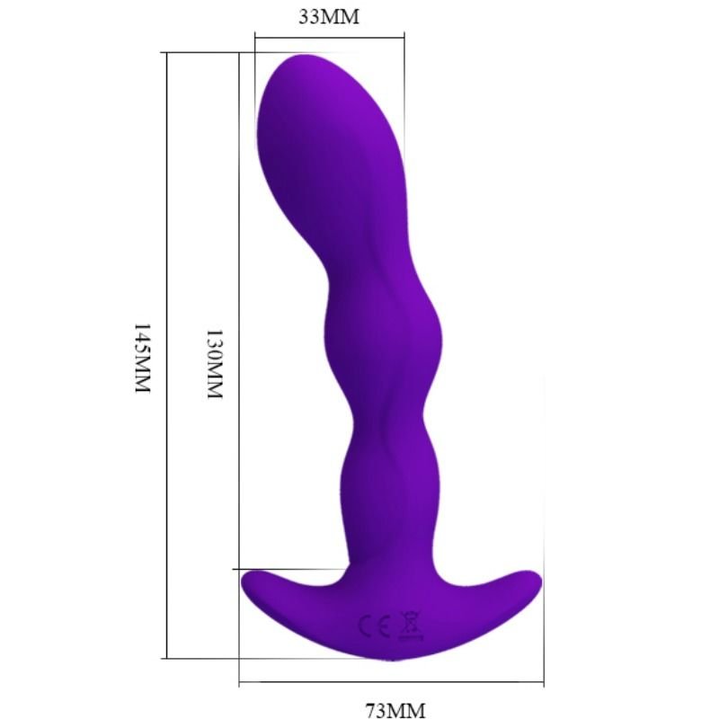 PRETTY LOVE - ANAL MASSAGER 12 MODOS DE VIBRAÇÃO LILÁS - Imagem 5
