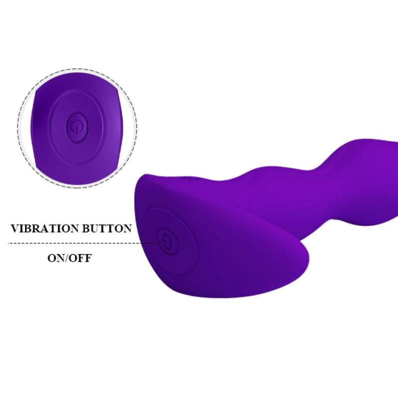 PRETTY LOVE - ANAL MASSAGER 12 MODOS DE VIBRAÇÃO LILÁS - Imagem 3