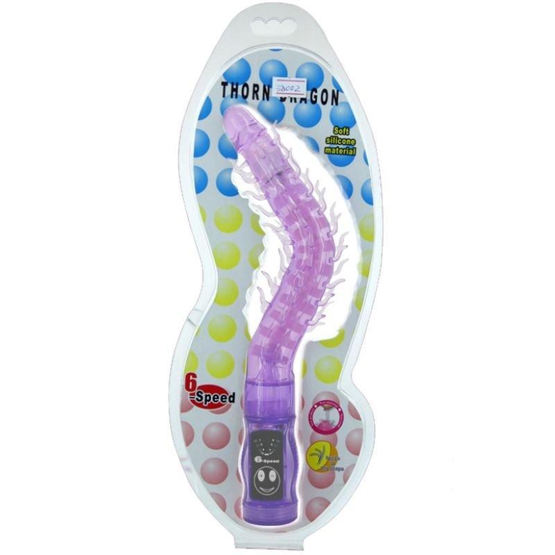 BAILE - VIBRADOR ESTIMULADOR THORN LILAC - Imagem 2