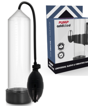 PUMP ADDICTED - VIBRADOR RX3 TRANSPARENTE