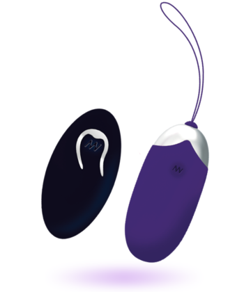 Visão alternativa de INTENSE - FLIPPY II VIBRANTE OVO COM CONTROLE REMOTO ROXO