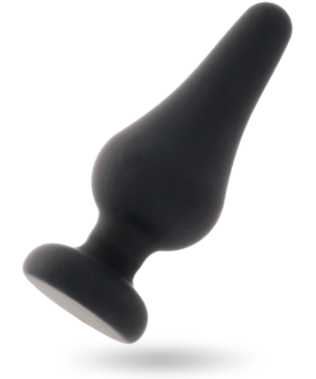 Alternative view of INTENSE - PLUG ANAL PIPO L SILICONE PRETO 13 CM