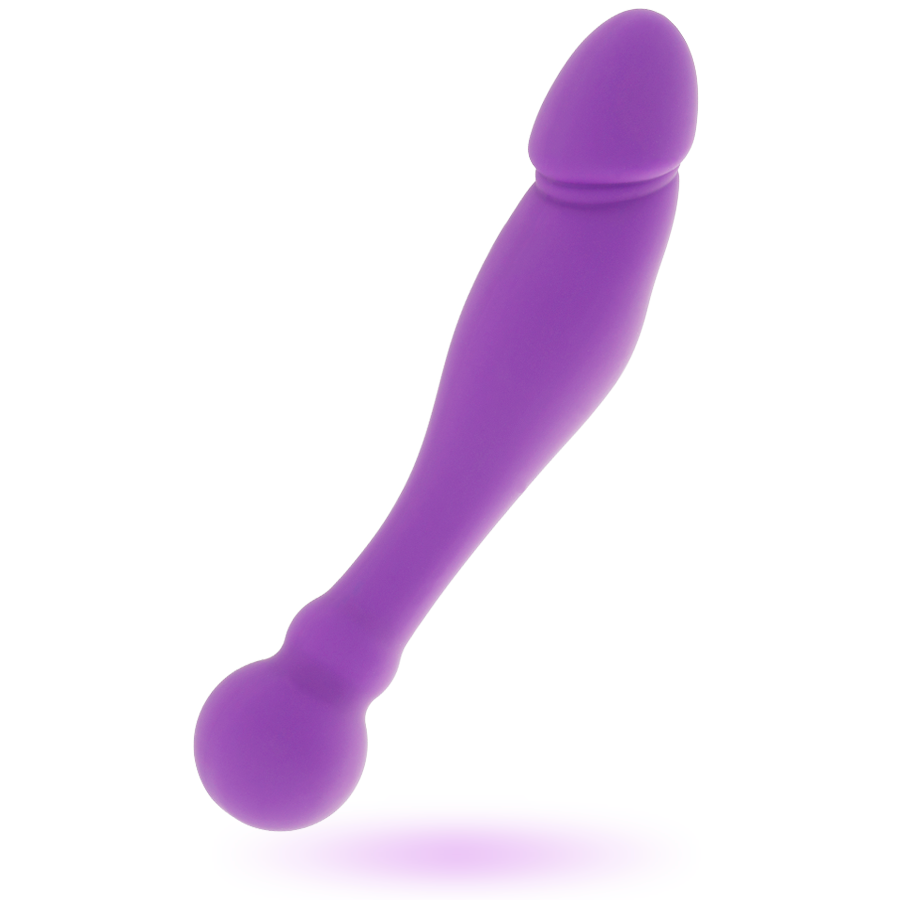 INTENSE – DILDO DUPLO EM SILICONE RICK LILÁS - Imagem 5