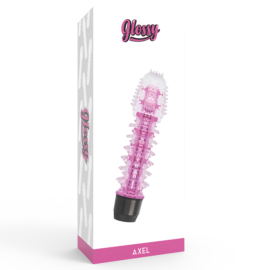 GLOSSY - AXEL VIBRADOR ROSA - Image 4