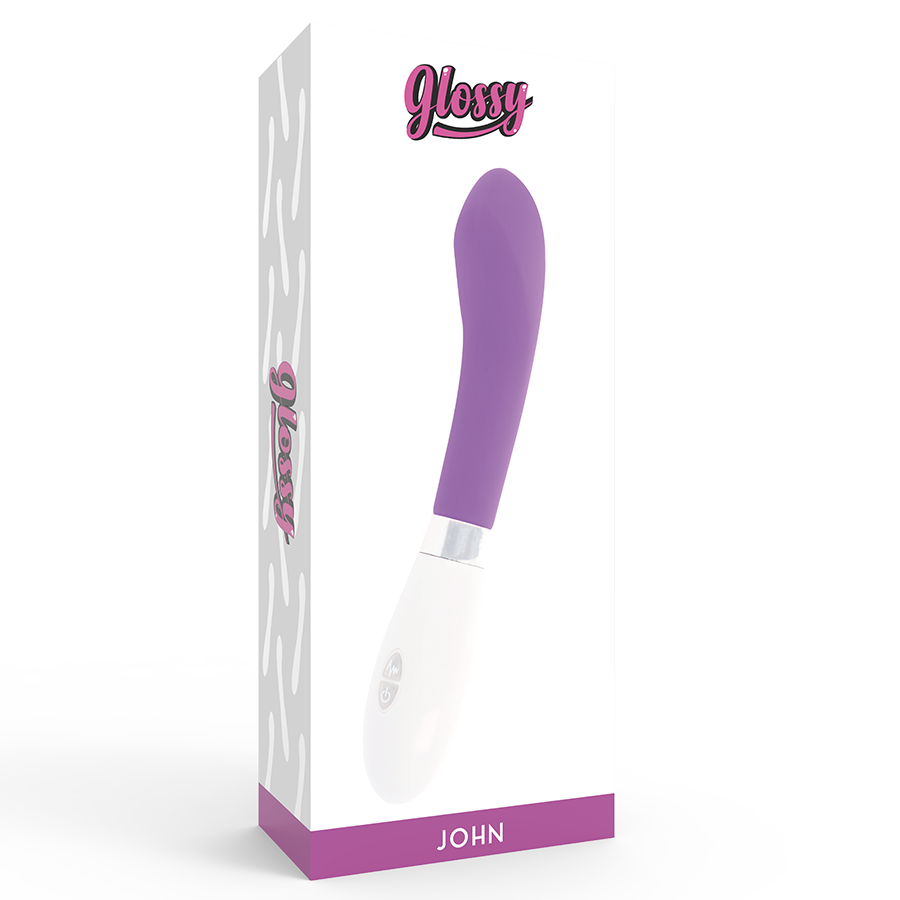 GLOSSY - JOHN VIBRADOR ROXO - Imagem 2