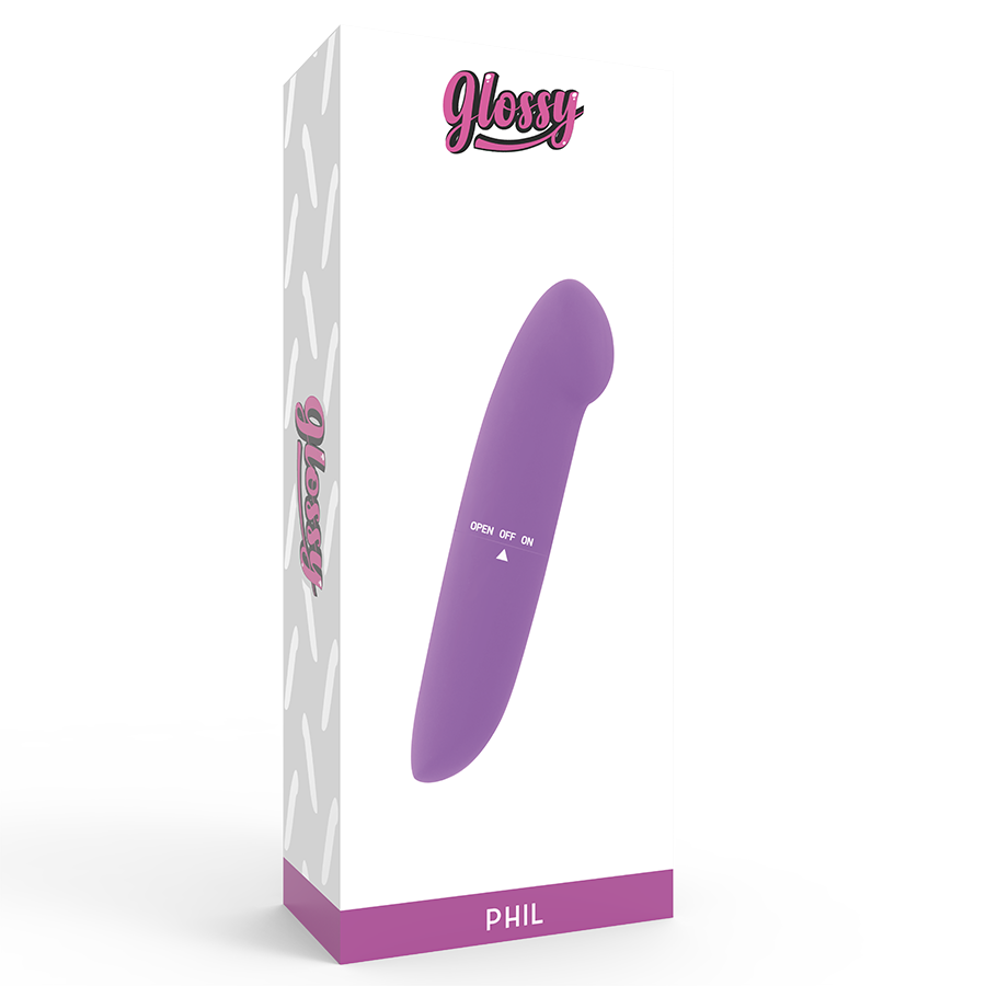 GLOSSY - PHIL VIBRATOR LILA - Image 3