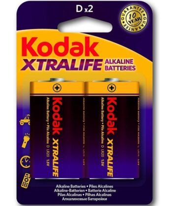 KODAK - BATERIAS ALCALINAS XTRALIFE LR20 D LR20 1,5V
