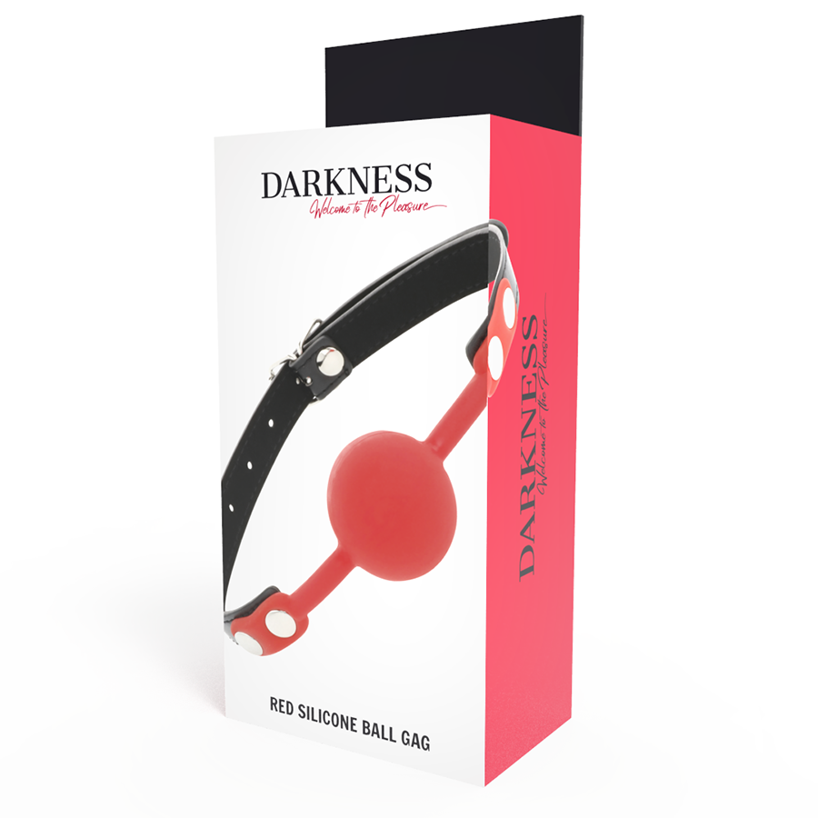 DARKNESS - MORDAÇA DE SILICONE VERMELHA - Image 5