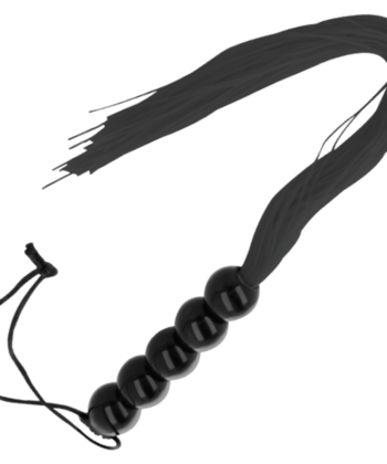 DARKNESS - CHICOTE DE BONDAGE PRETO FINO