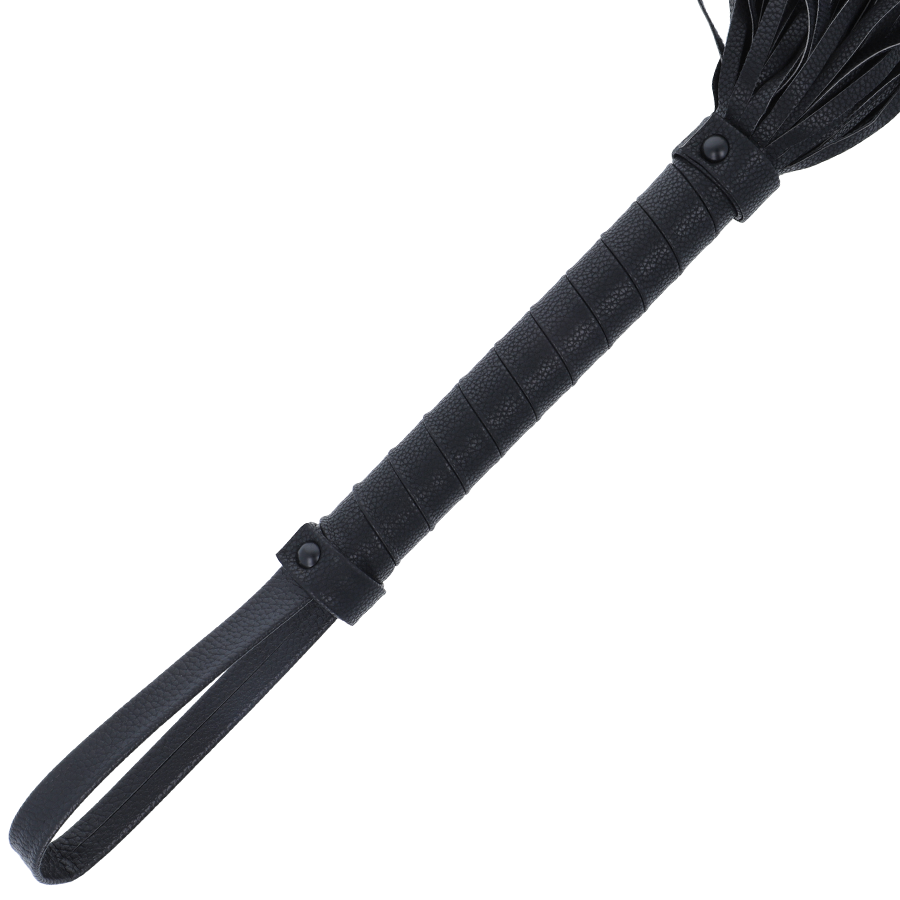 DARKNESS - CHICOTE BONDAGE PRETO 42CM COURO - Image 2
