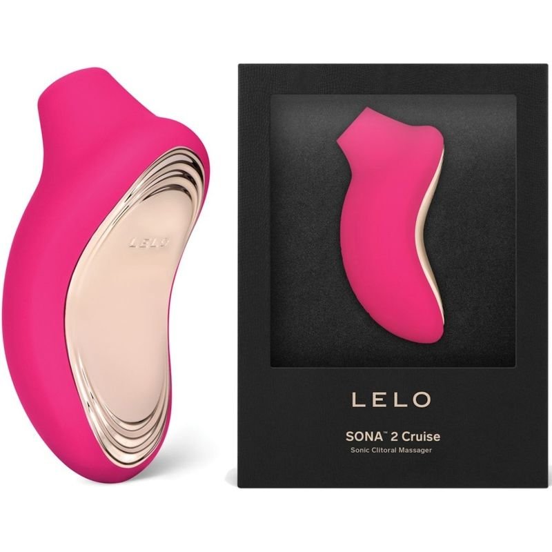 LELO - ESTIMULADOR DE CLITÓRIS SONA 2 CRUISE CHERRY - Imagem 3