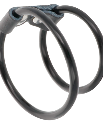 Alternative view of DARKNESS - ANILLA FLEXIBLE DOBLE PARA EL PENE