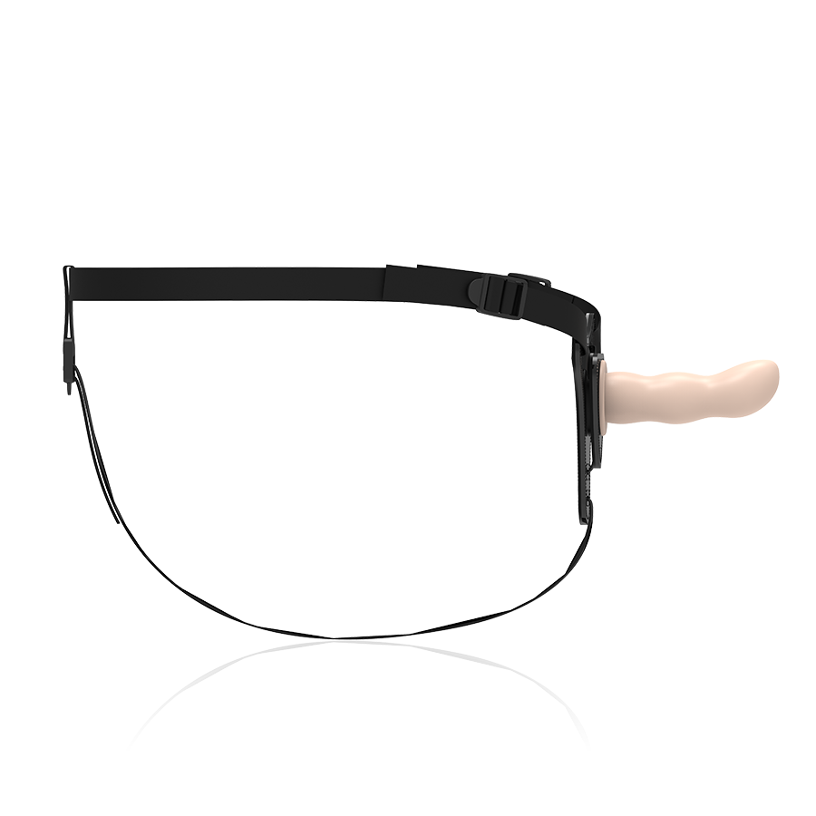 FETISH SUBMISSIVE HARNESS - SILICONE CARNE PONTO G 12,5 CM - Imagem 4