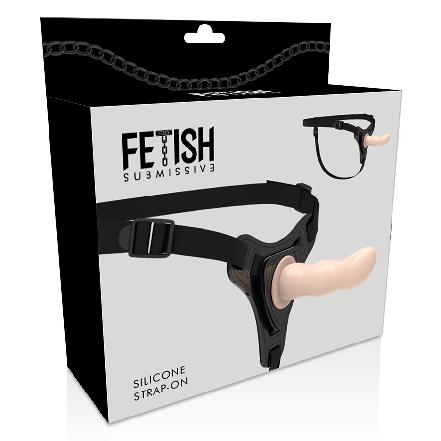 FETISH SUBMISSIVE HARNESS - SILICONE CARNE PONTO G 12,5 CM - Imagem 5