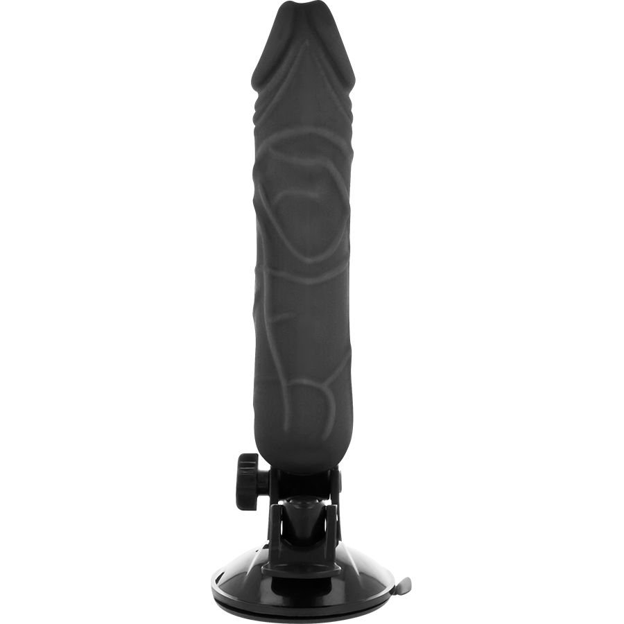 BASECOCK REALISTIC VIBRATOR REMOTE CONTROL BLACK 20CM - Image 5